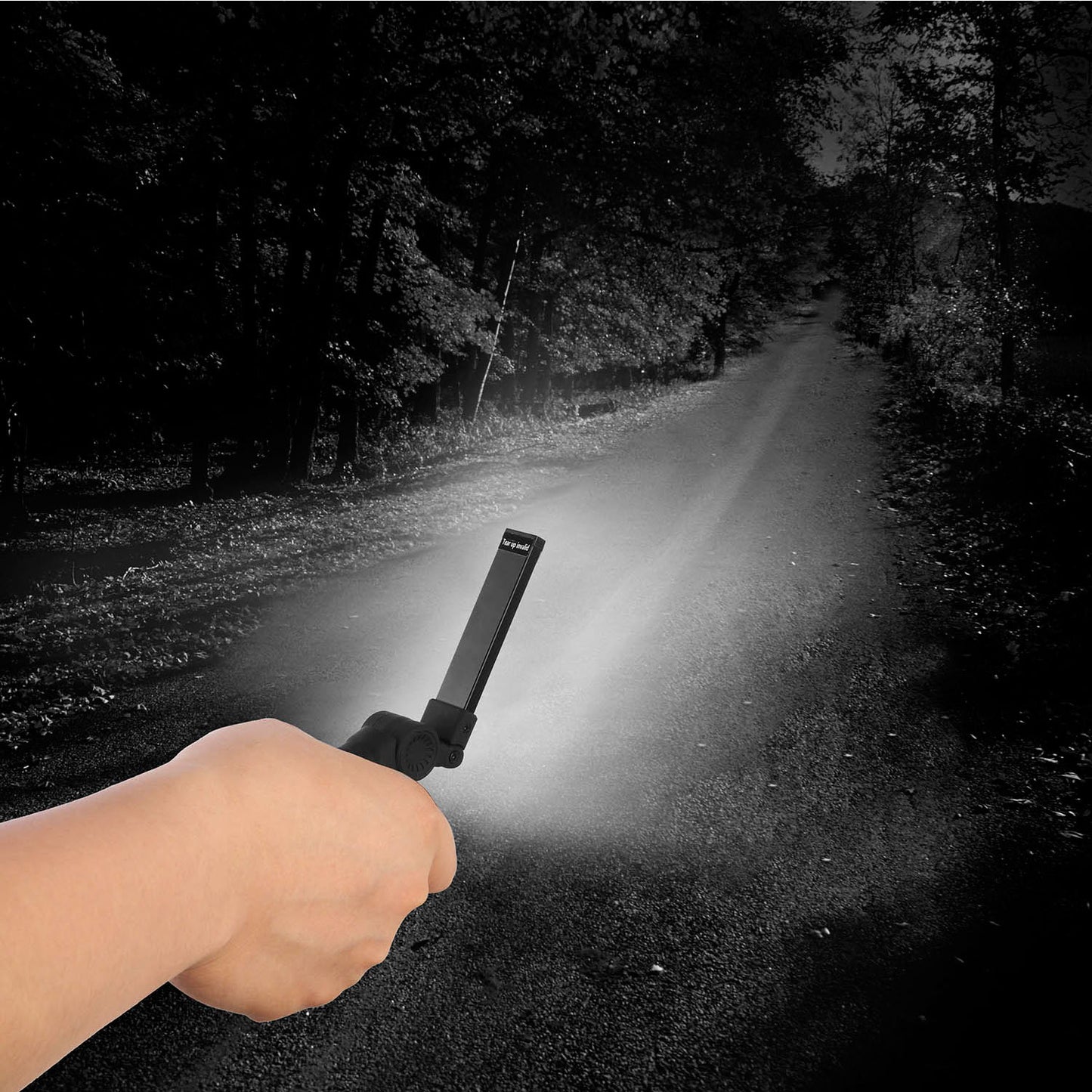 Rechargeable COB LED Slim Work Lights Folding Magnetic Flashlight