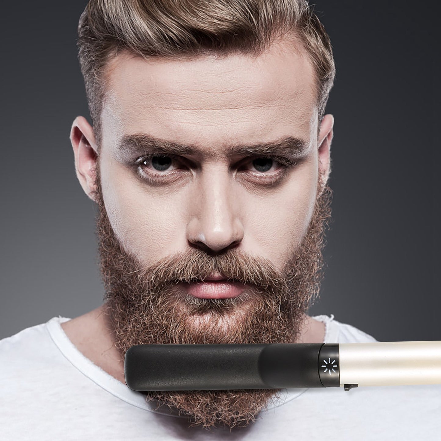 Beard Hair Straightener Quick Straightening Heat Comb for Men Electric Hair Styling Comb