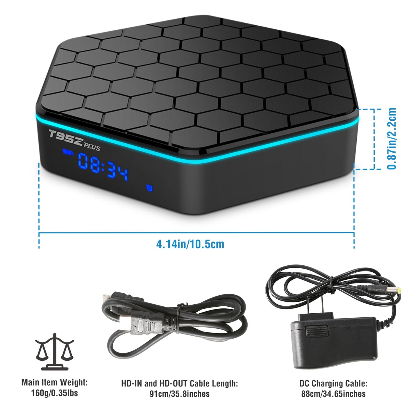 Android 7.1 TV Box Amlogic S912 Octa Core 3GB / 32GB UHD 4K Streaming Media Player