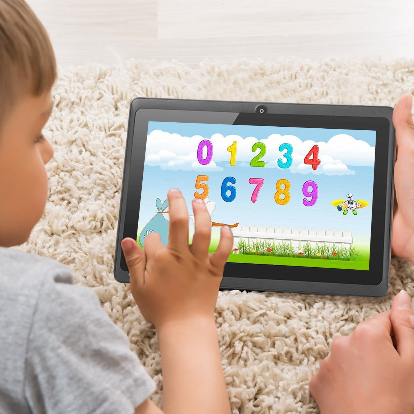 7" Touch Screen Wi-Fi Android Tablet PC w/ Quad-Core Processor Dual Camera 2GB RAM 16GB Storage
