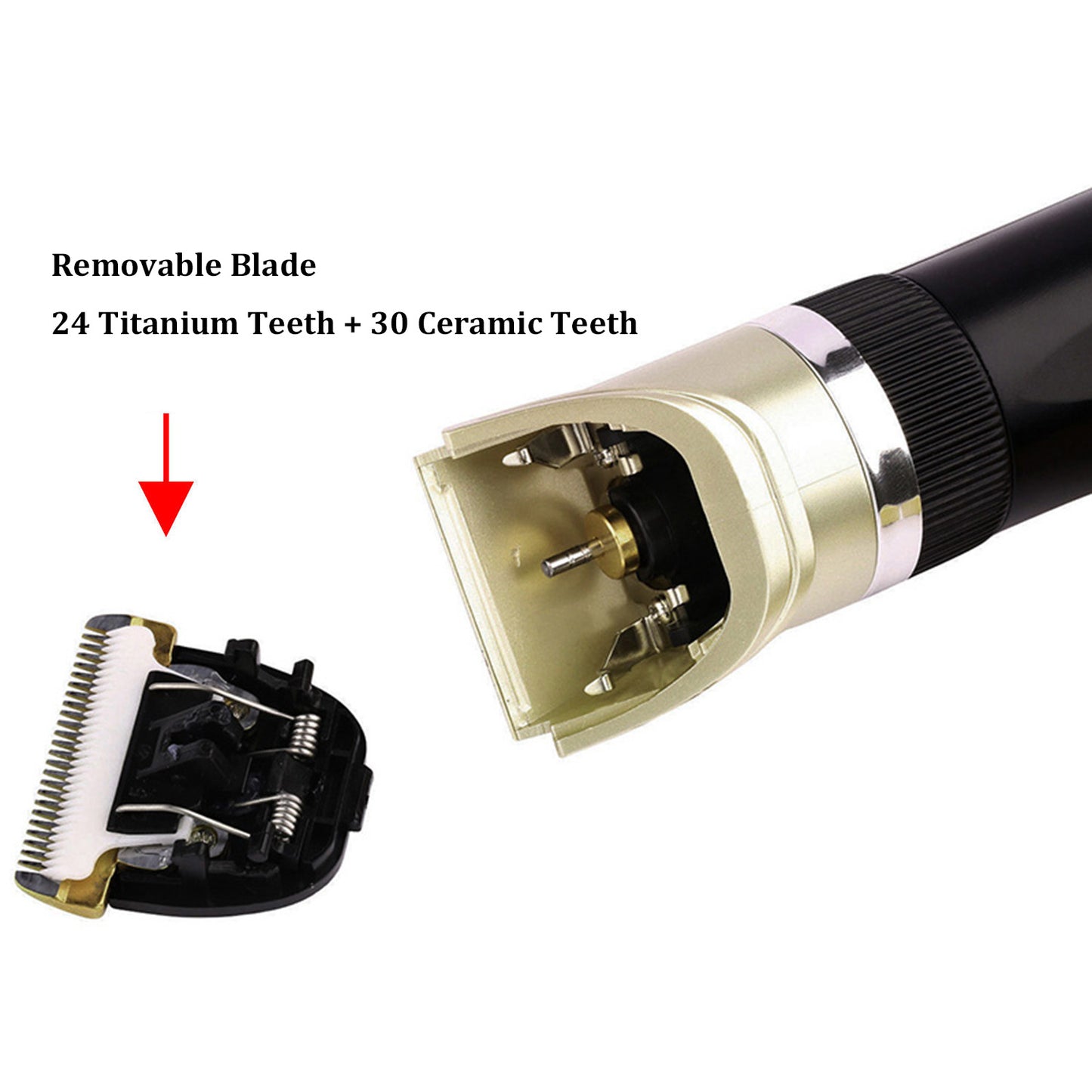 Rechargeable Electric Cordless Pet Hair Clipper