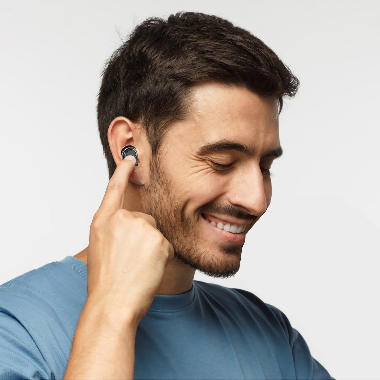 TWS Wireless 5.0 Earbuds IPX4 Touch In-Ear Stereo Earphone Noise Canceling Earpieces