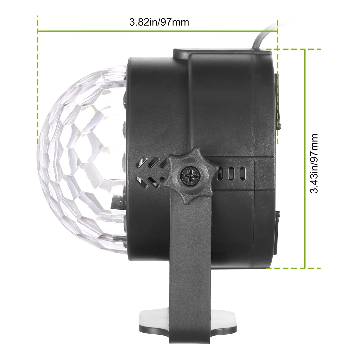 Sound Activated Party Lights DJ Lights Disco Ball Strobe Light Stage Lights