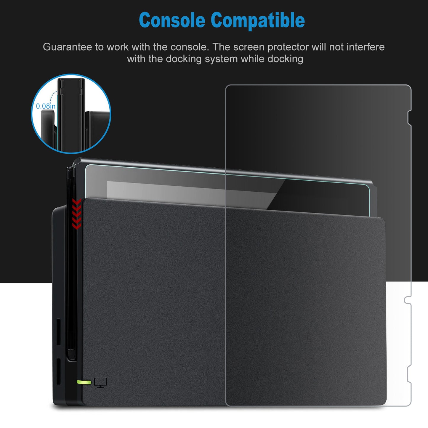 2 Pack Screen Protector Tempered Glass Screen Saver