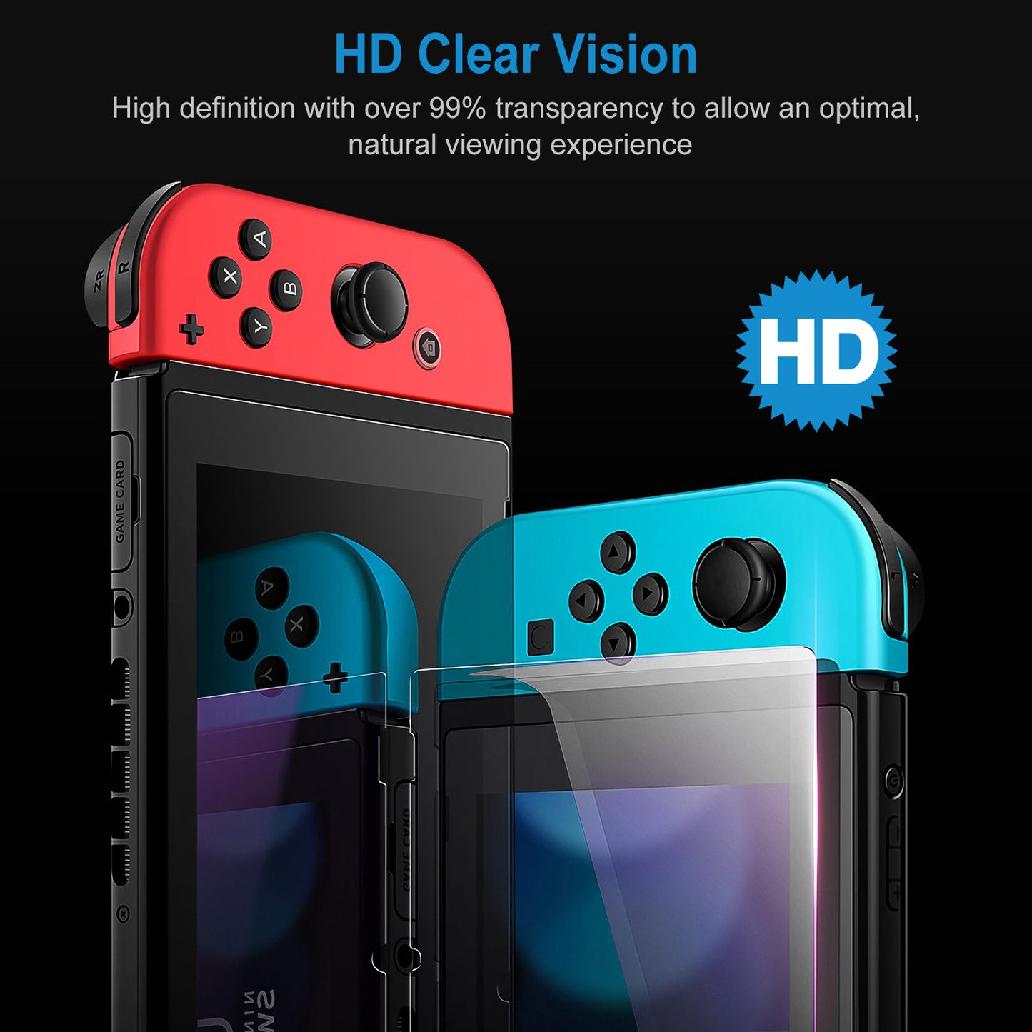 2 Pack Screen Protector Tempered Glass Screen Saver