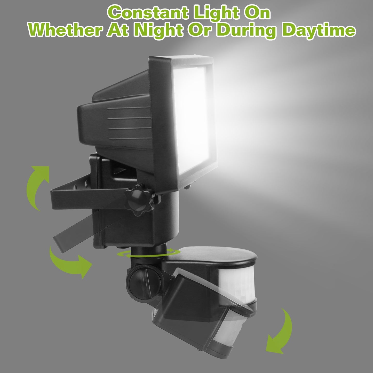 Solar Wall Lights 120 LEDs Flood Lights Outdoor 120 Degree Motion Sensor Lamps