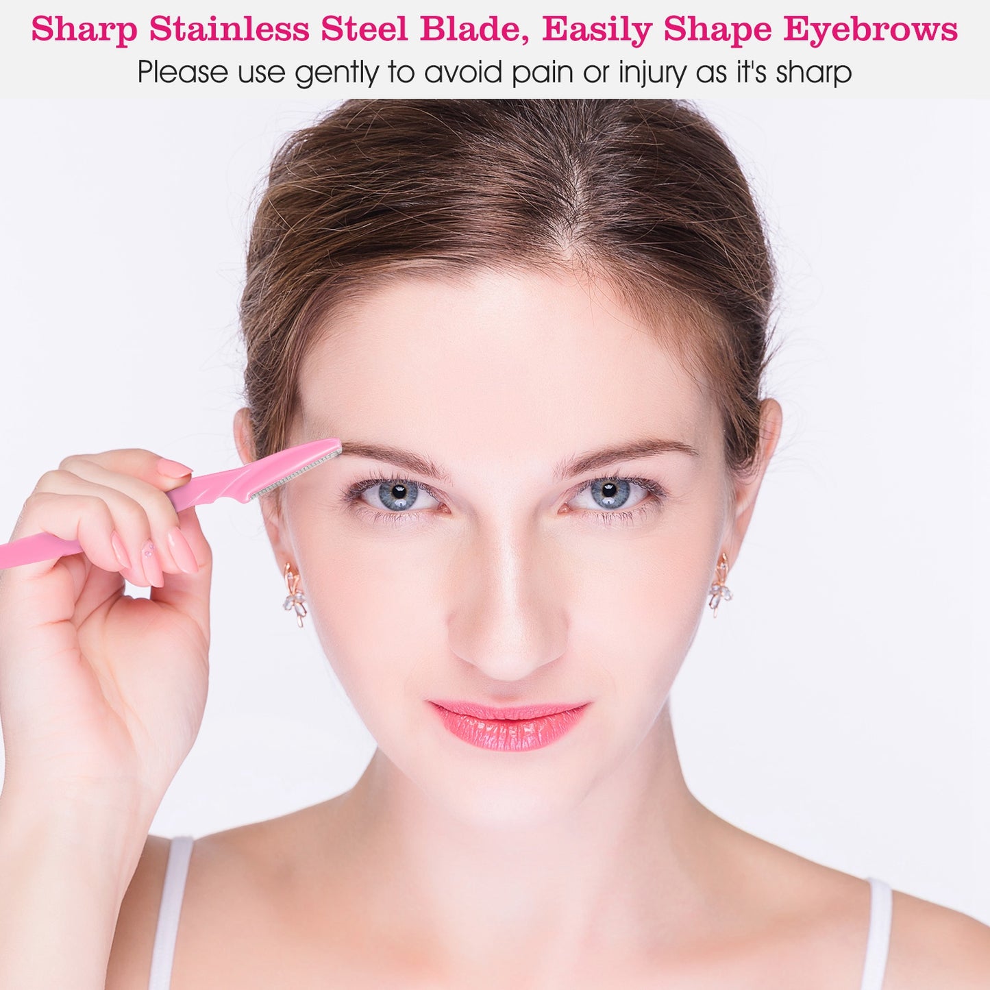 36pcs Women Eyebrow Razor Trimmer Facial Hair Remover