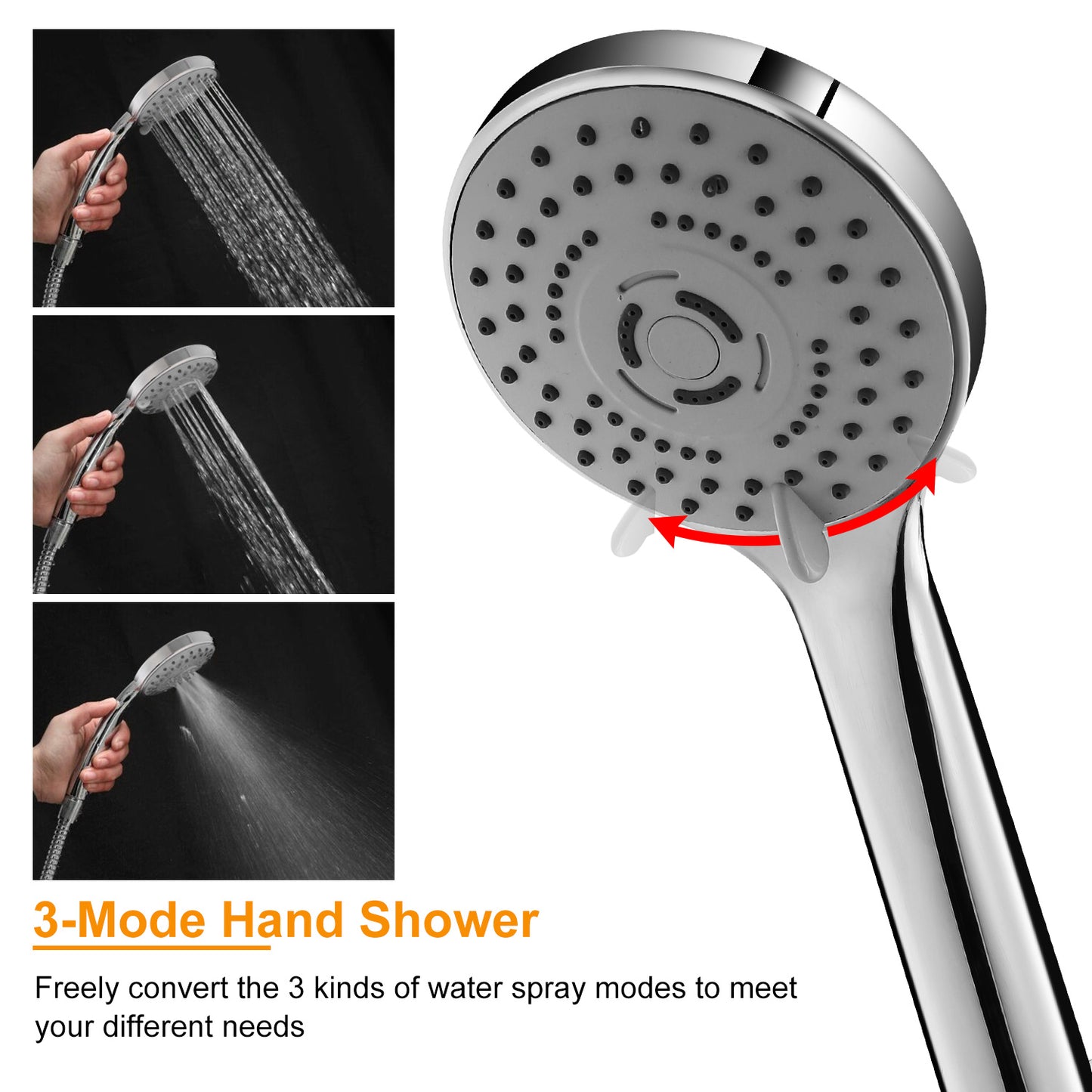 Bathroom Sink Faucet Mixer Tap with Handshower Sink Faucet