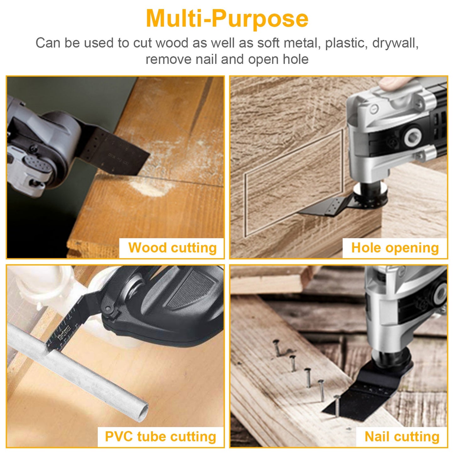 20 Saw Blade Metal Oscillating Multitool Cutter