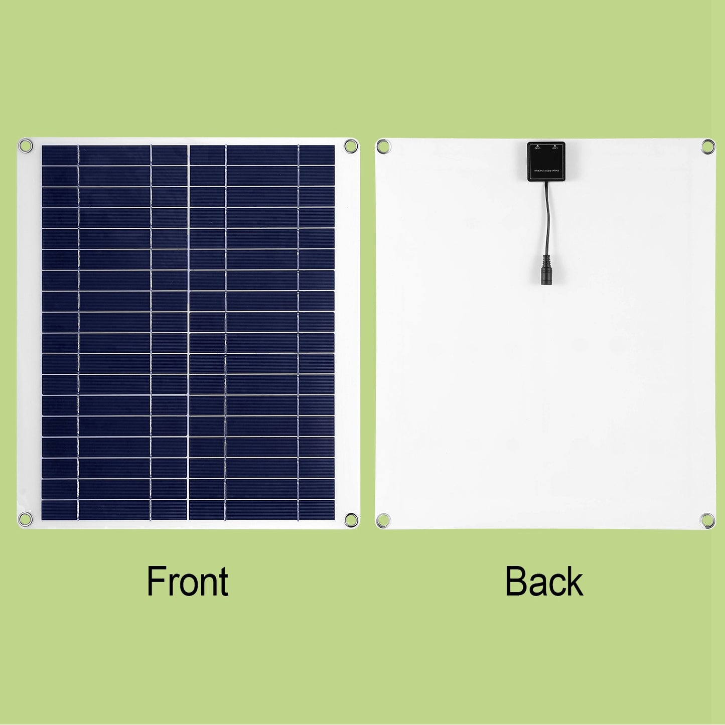 Outdoor Solar Panel 12V 25W Car Battery Charger IP68 Waterproof