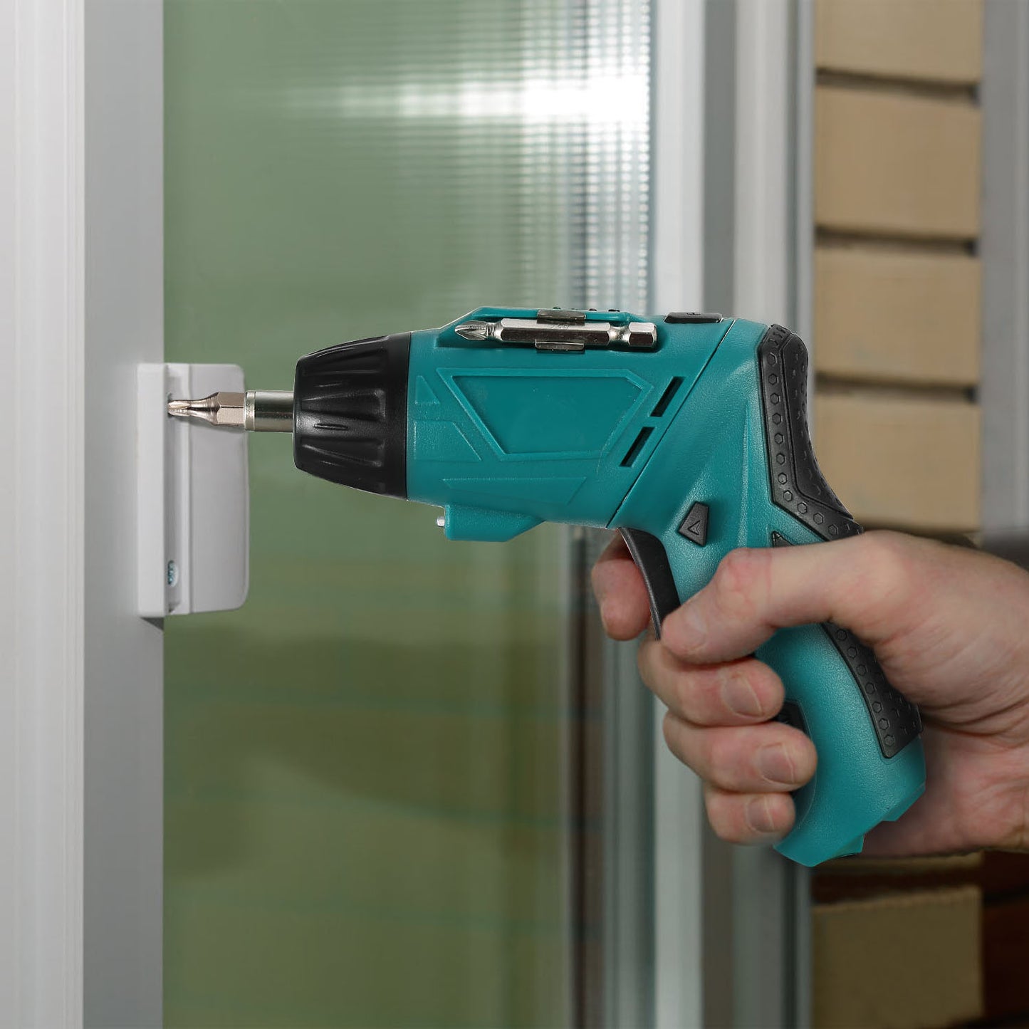 Cordless Electric Screwdriver Set Rechargeable 4.8V Drill Driver