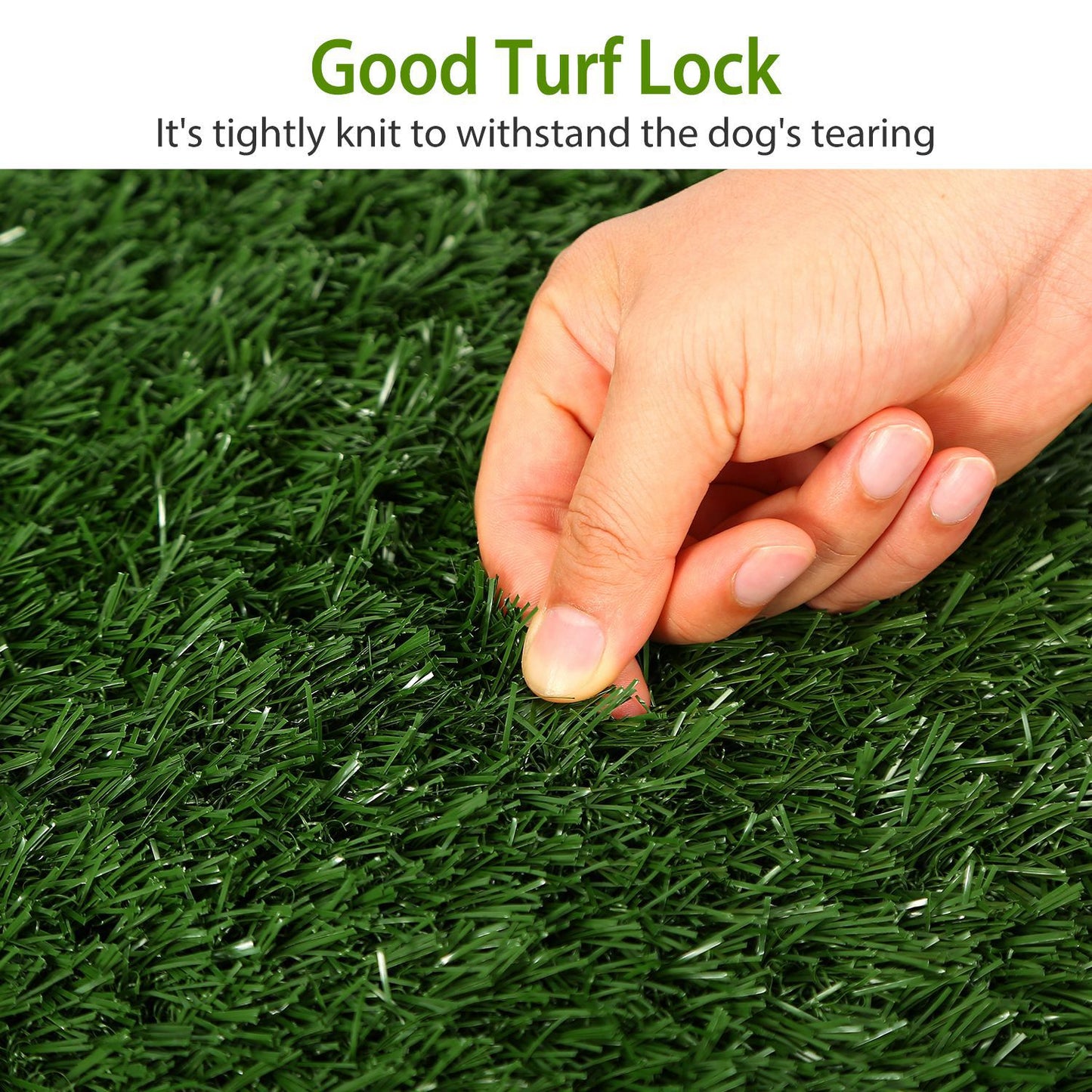 23.23x18.12in Replacement Grass Mat For Pet Potty Tray Dog Pee Potty Grass