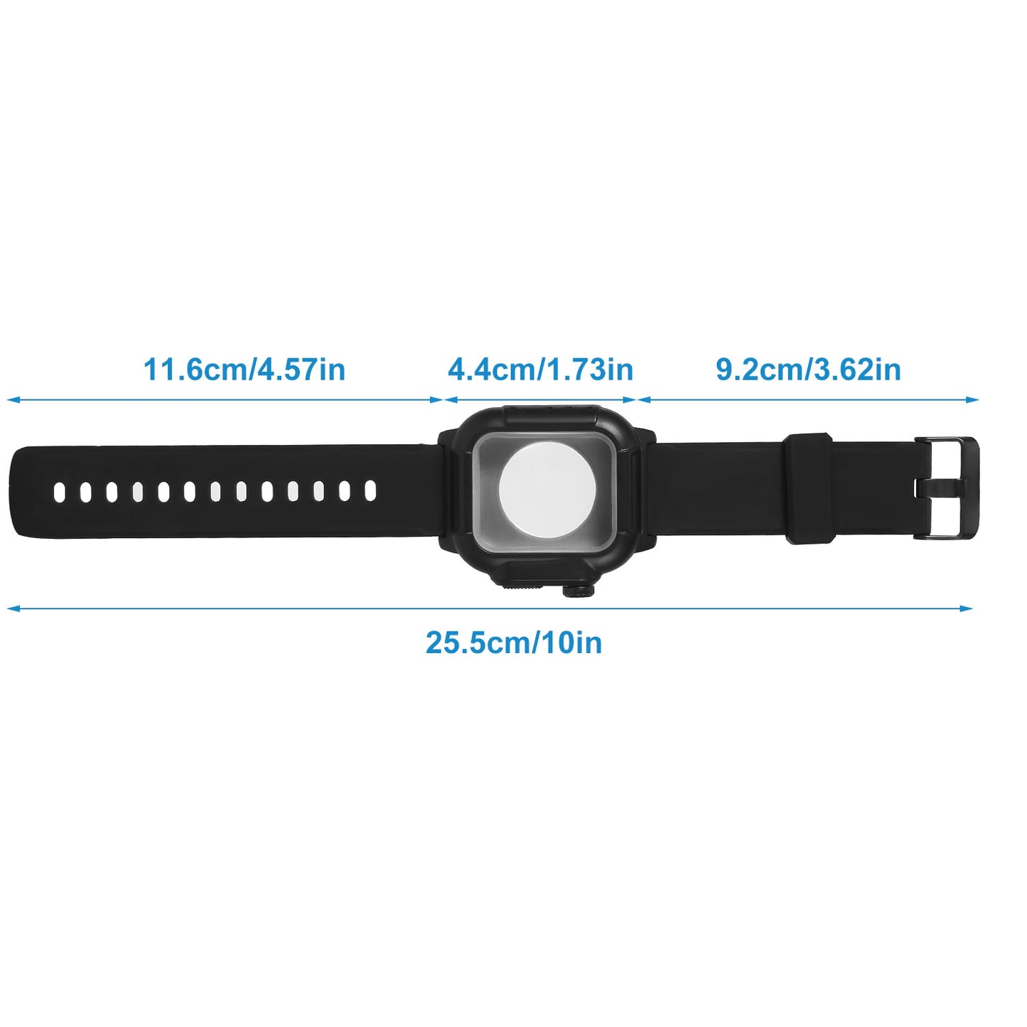 Compatible Case for Apple Watch Series 4/5 (40mm) IP 68 Waterproof Shockproof