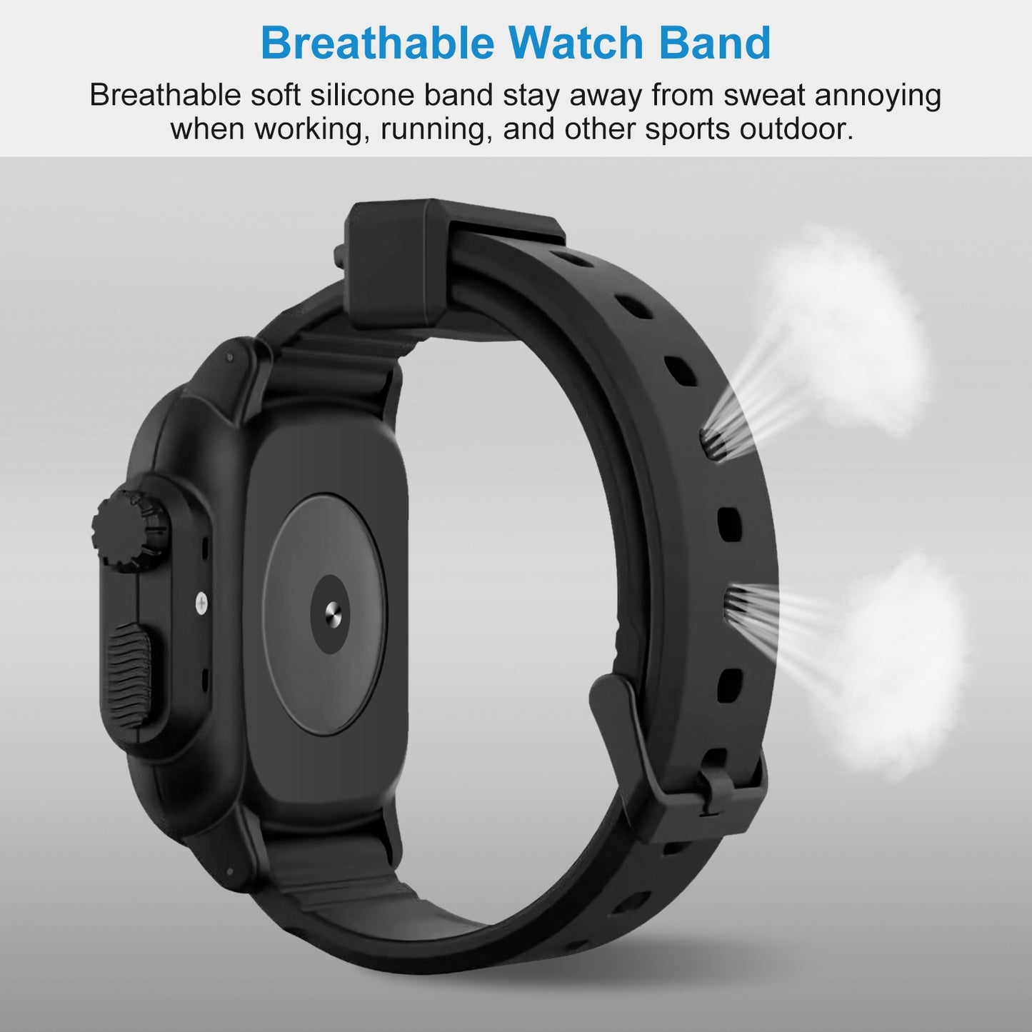 Compatible Case for Apple Watch Series 4/5 (40mm) IP 68 Waterproof Shockproof