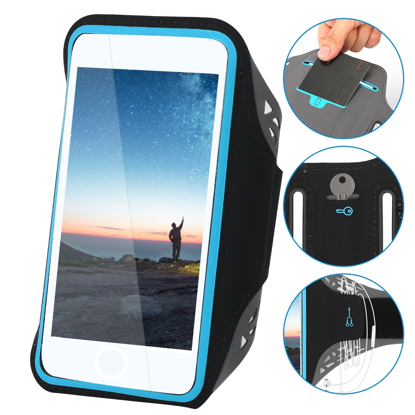 Phone Armband Case Sweat-resistant Armband Phone Holder