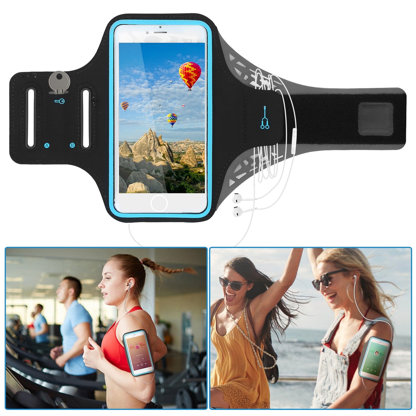 Phone Armband Case Sweat-resistant Armband Phone Holder