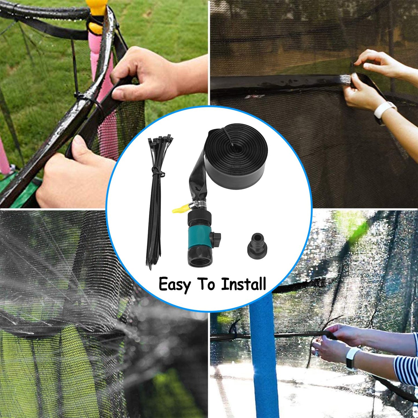 Kids Trampoline Sprinkler Outdoor Water Park Sprinkler