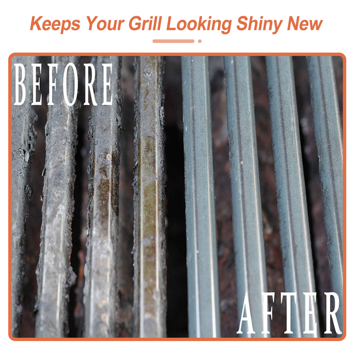 BBQ Grill Cleaning Brush Stainless Steel Barbecue Cleaner
