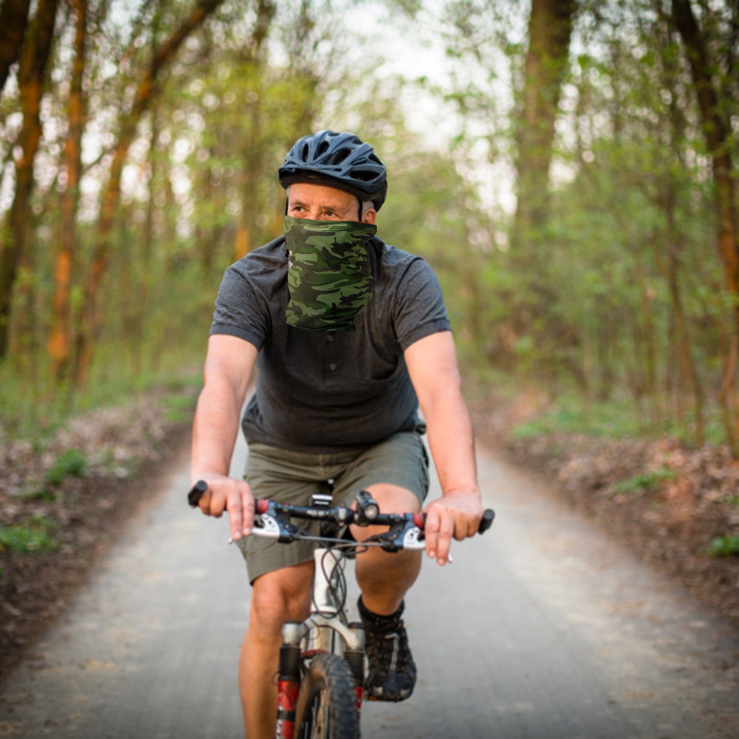 Set of 6 Summer Neck Gaiter UV Sunscreen Protection Face Mask Scarf Breathable Cooling Shield Coverings For Cycling