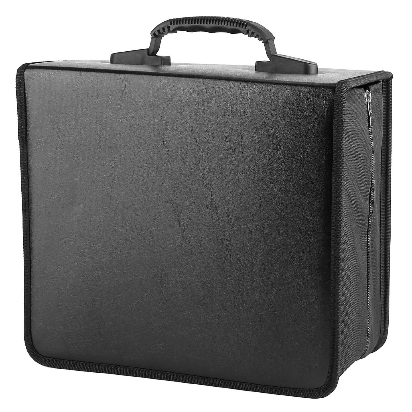 400 Discs CD Case CD DVD Storage Binder Sleeves Bag Portable Media Disk Wallet Album W/ Carrying Handle