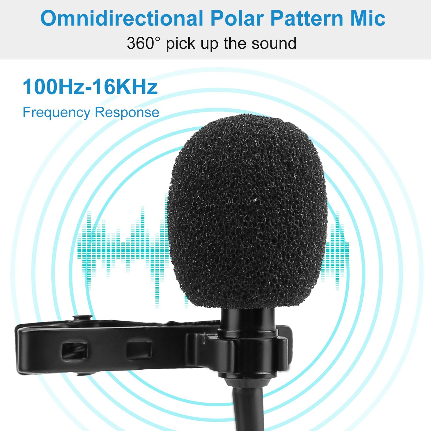 Clip On Microphone Hands Free