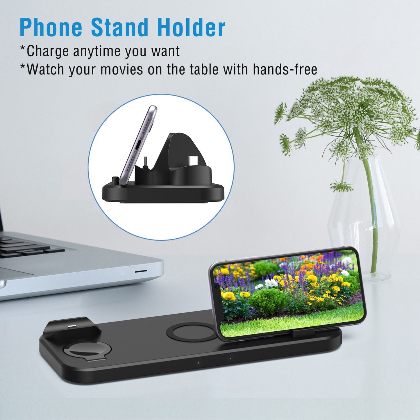 10W Qi Wireless Charging Station