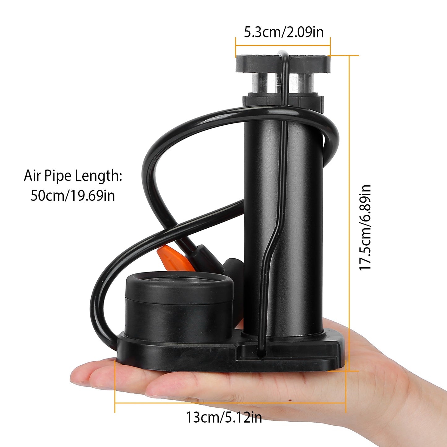 Mini Bike Foot Pump Portable Bicycle Tire Inflator Ball Air Pump Pressure Gauge Tire Air Pump