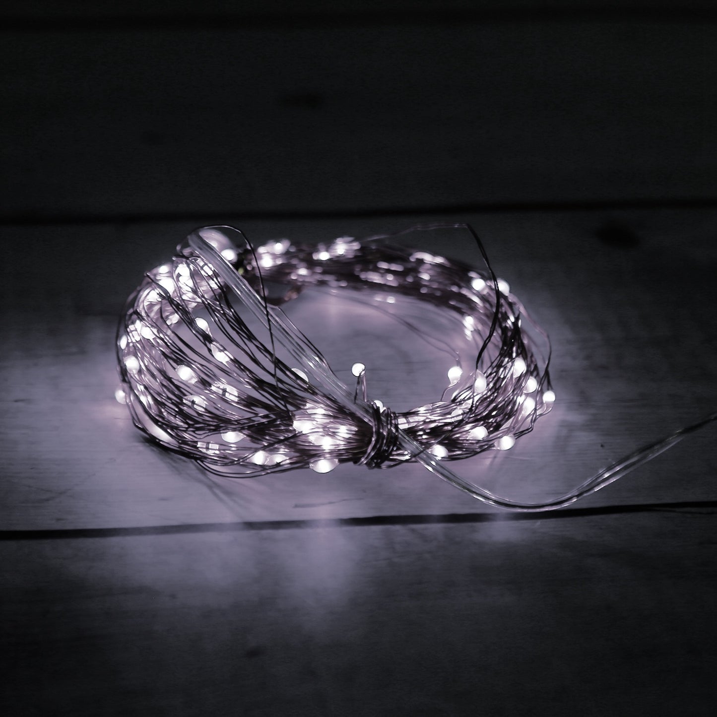 2Pcs LED String Lights 100LED Beads 32.8FT Copper Fairy Lights Remote Control