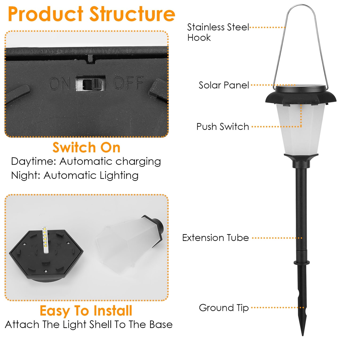 2Pcs Solar Flame Torch Light IP65 Waterproof Flickering Flame Stake Lamp Decorative Landscape Lamp For Garden Path Yard