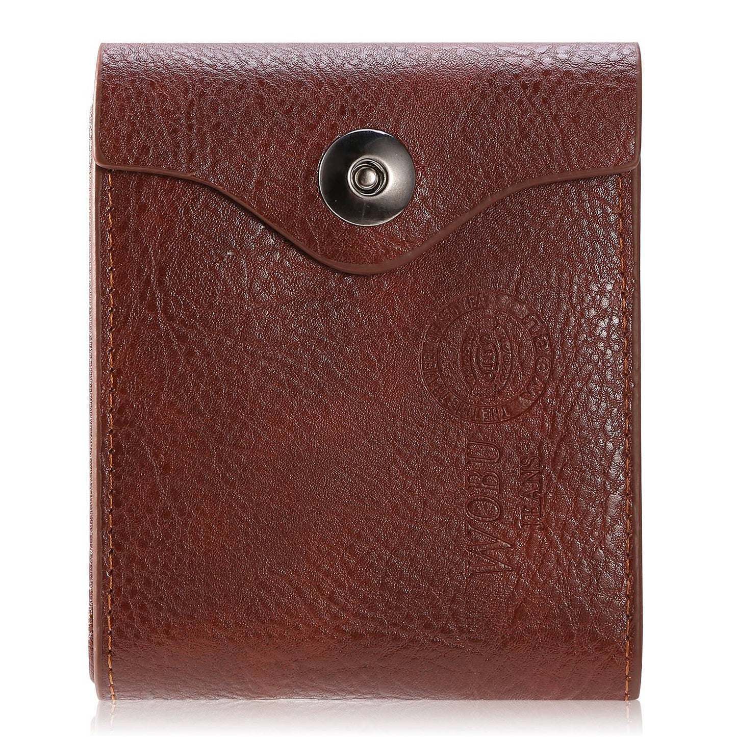 Men Wallet PU Leather Bifold Purse Slim RFID Blocking Card Holder Cases
