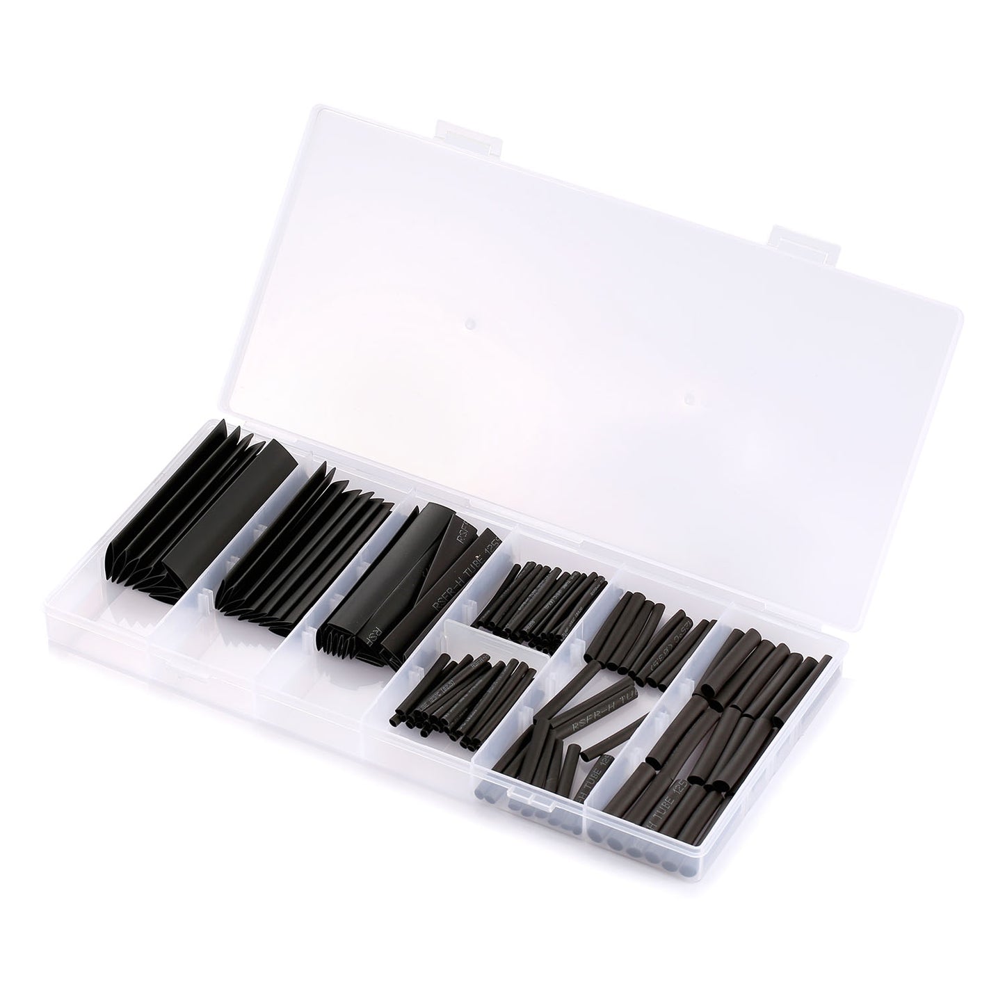 127Pcs 2:1 Heat Shrink Tube Wire Wrap Assortment Set Electric Insulation Cable