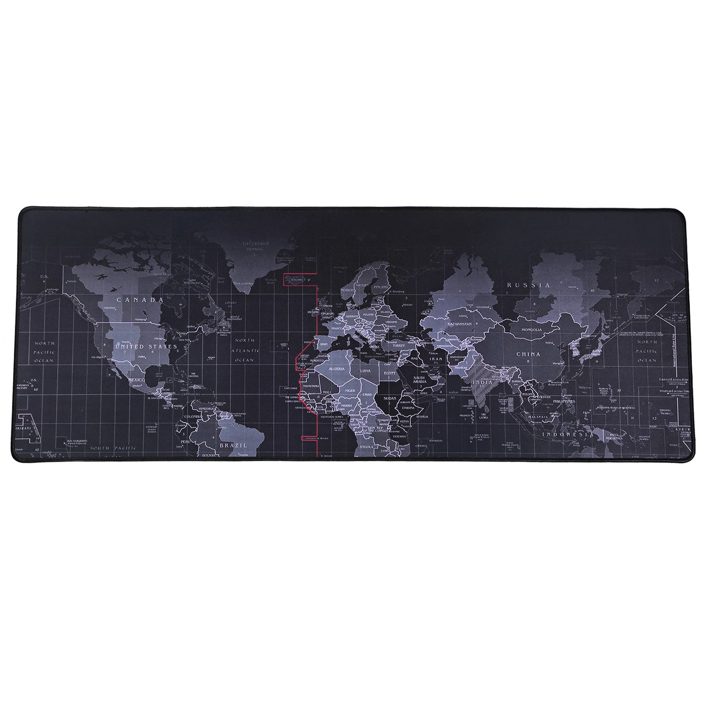 Large Gaming Mouse Pad Non-Slip Rubber Base Mousepad Durable Stitched Edges