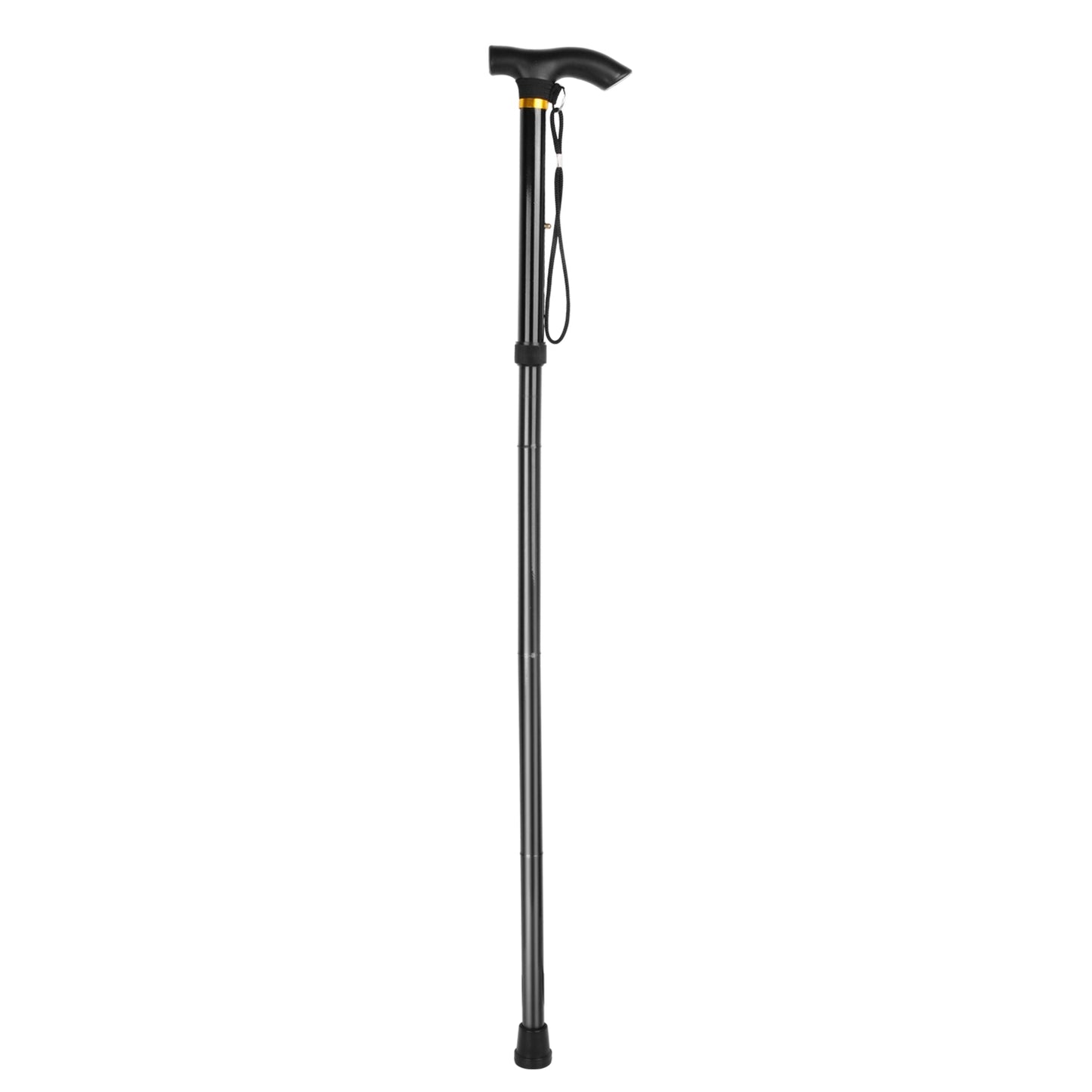 Walking Cane Aluminum Alloy Walking Stick Adjustable Folding Travel