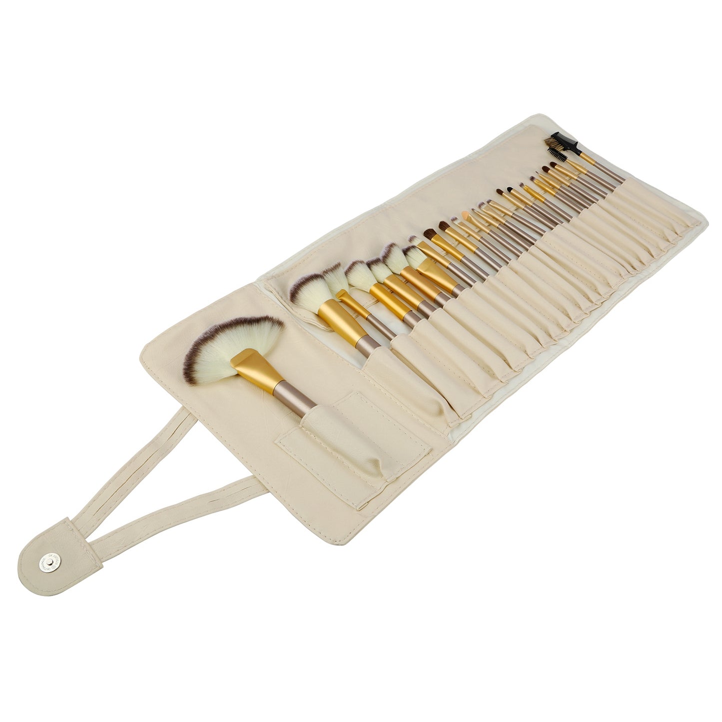 24Pcs Makeup Brushes Set Eye Shadows Face Foundation Brushes Cruelty-Free