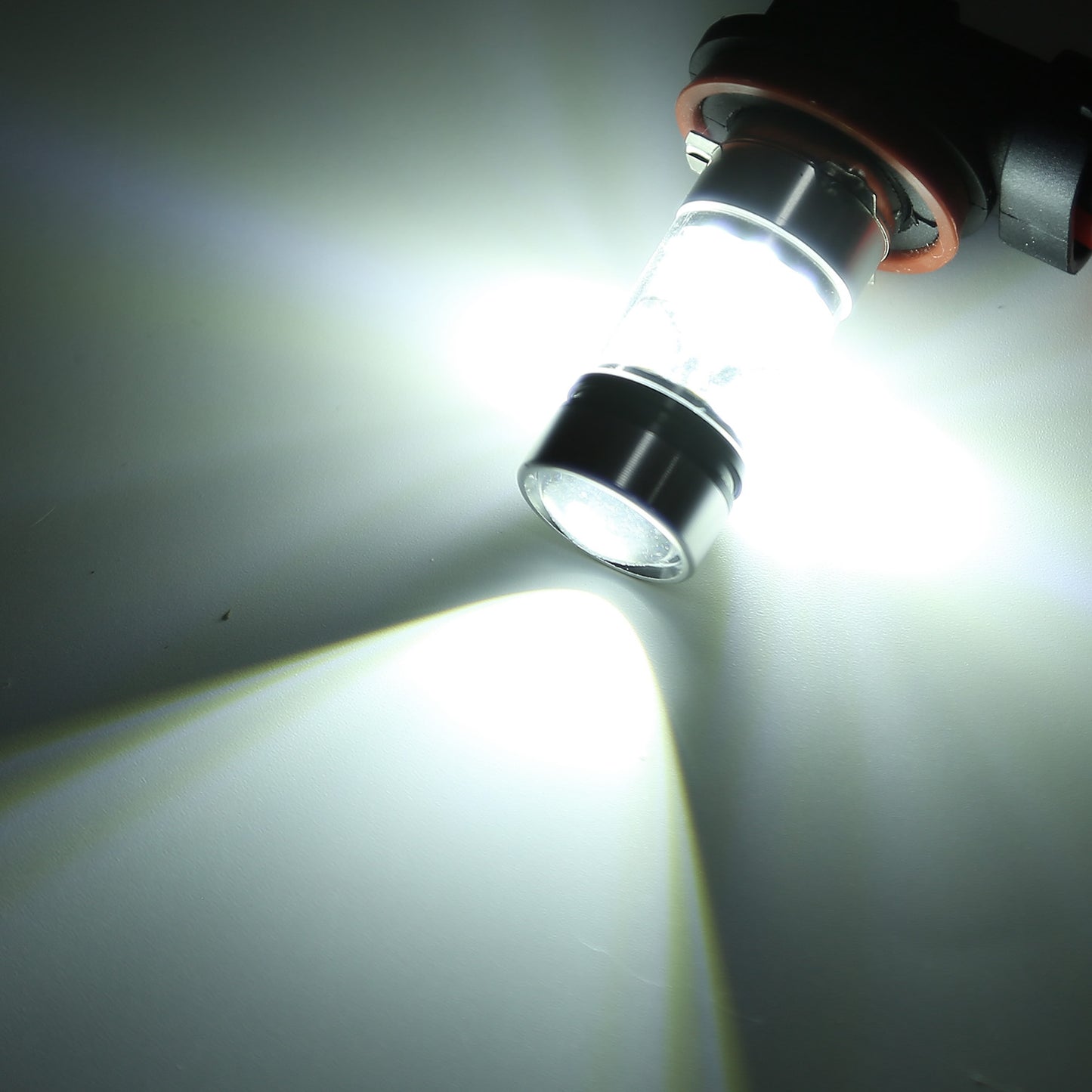 2PCS 1000lm 100W H8/H9/H11 LED Fog DRL Light Bulb IP65 Water-Resistant