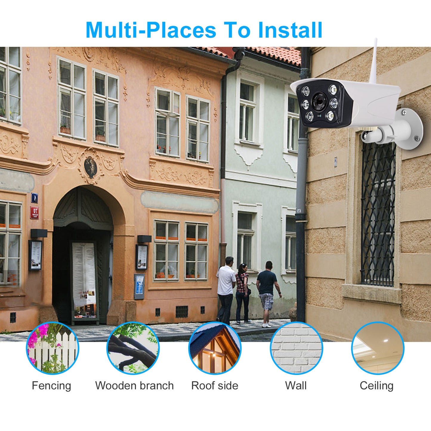 3 Packs Security Camera Wall Mount for Arlo 360 Degree Adjustable Camera Holder