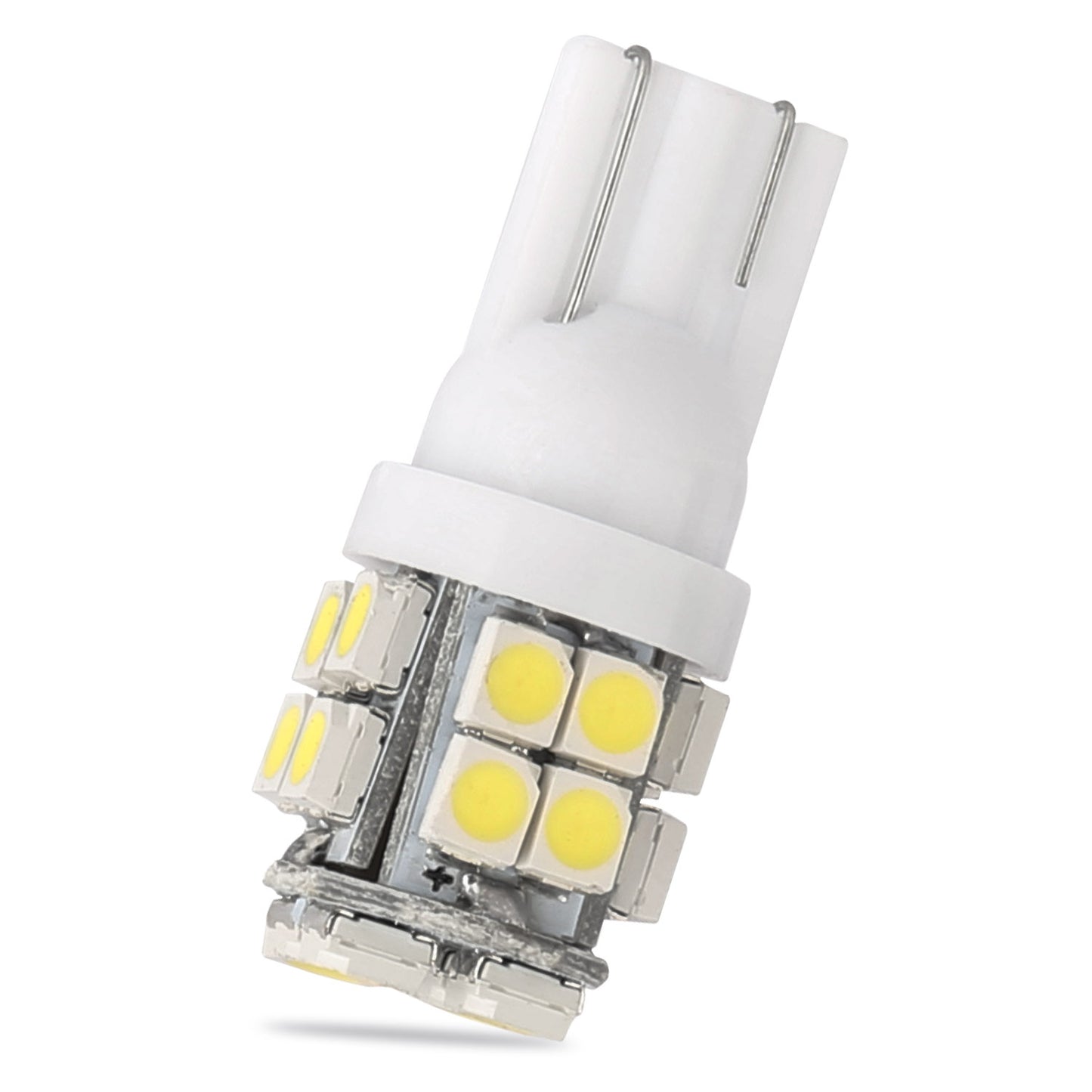 10Pcs 12V T10 LED Light Bulb Wedge Base Interior Dome Map LED Lights