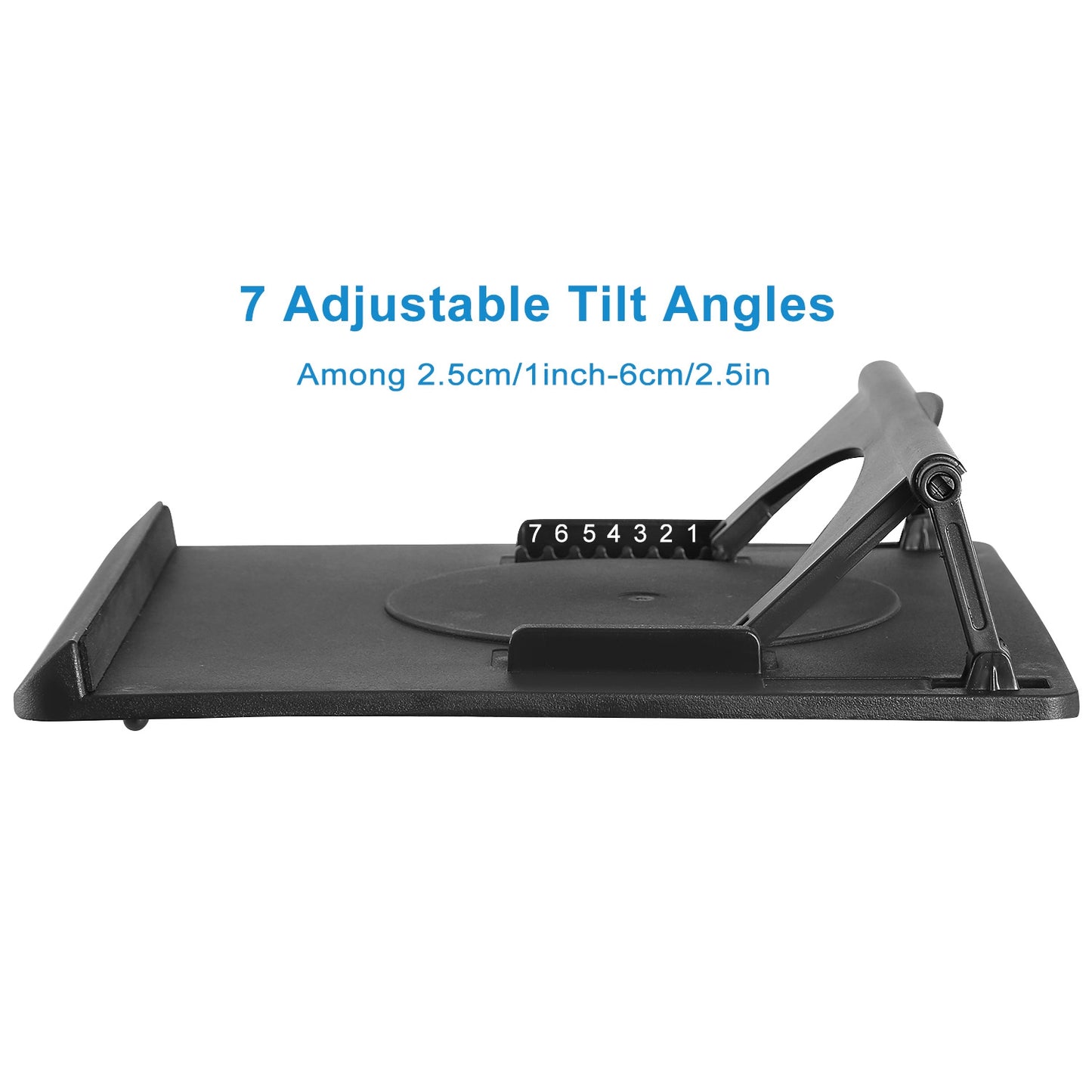 Portable Laptop Stand 7 Adjustable Heights Ventilated Notebook Holder