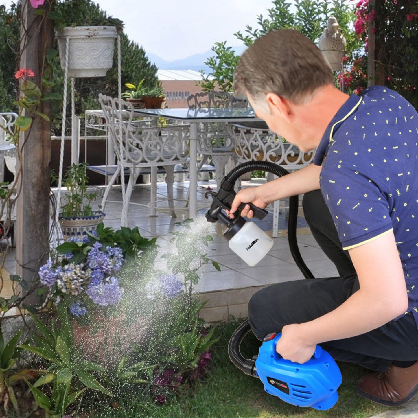 800ML Paint Spray Painter 650W Paint Sprayer Machine 800ML/Min