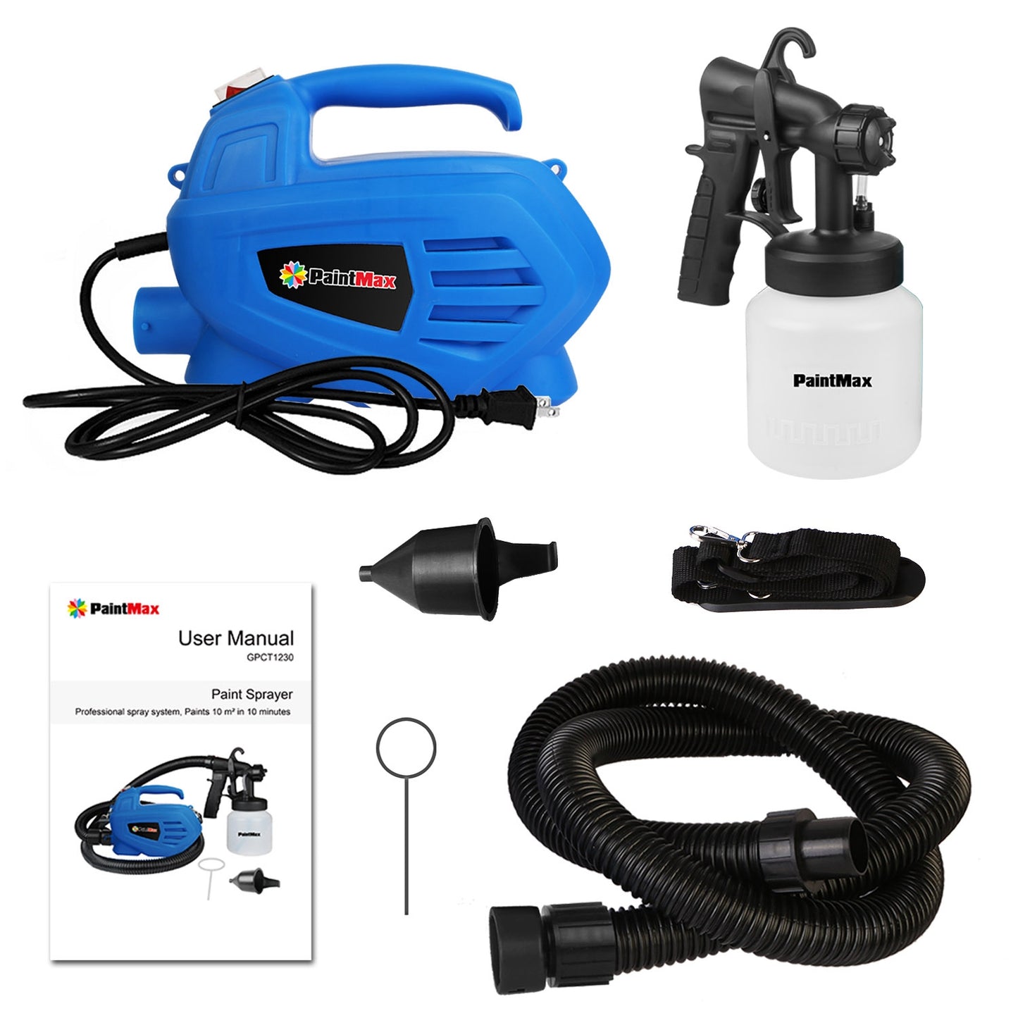 800ML Paint Spray Painter 650W Paint Sprayer Machine 800ML/Min