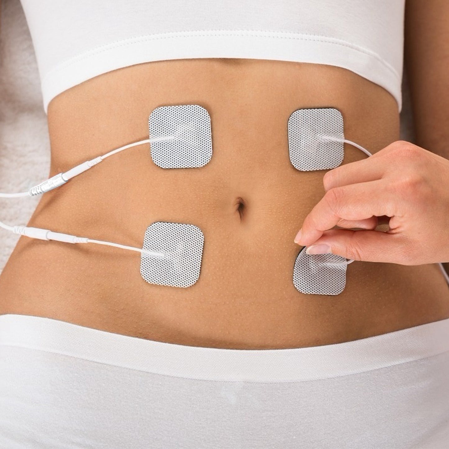 4Pcs Reusable Self Adhesive Replacement Electrode Pads