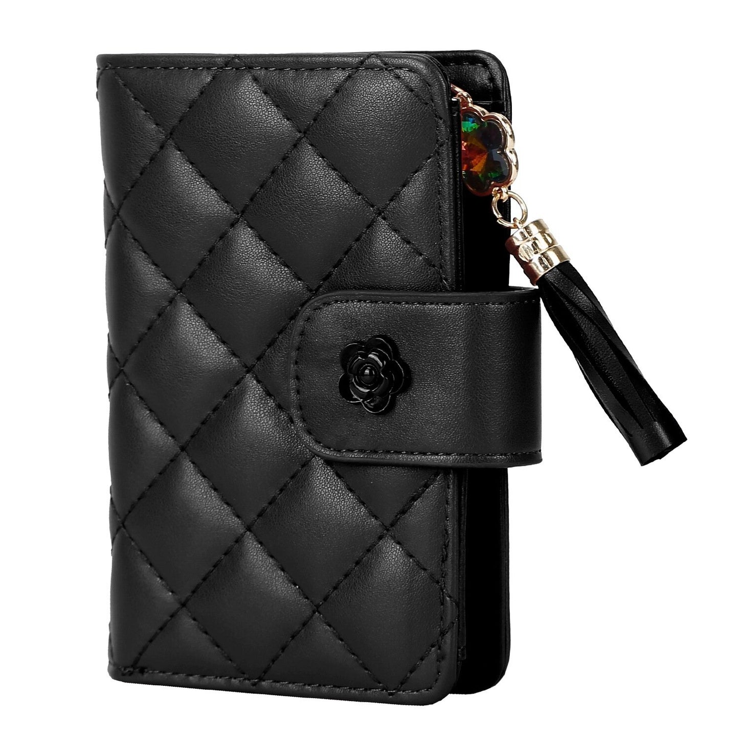 Women Wallet PU Leather Lady Clutch Case Credit Card Holder ID Card Window Coin Purse
