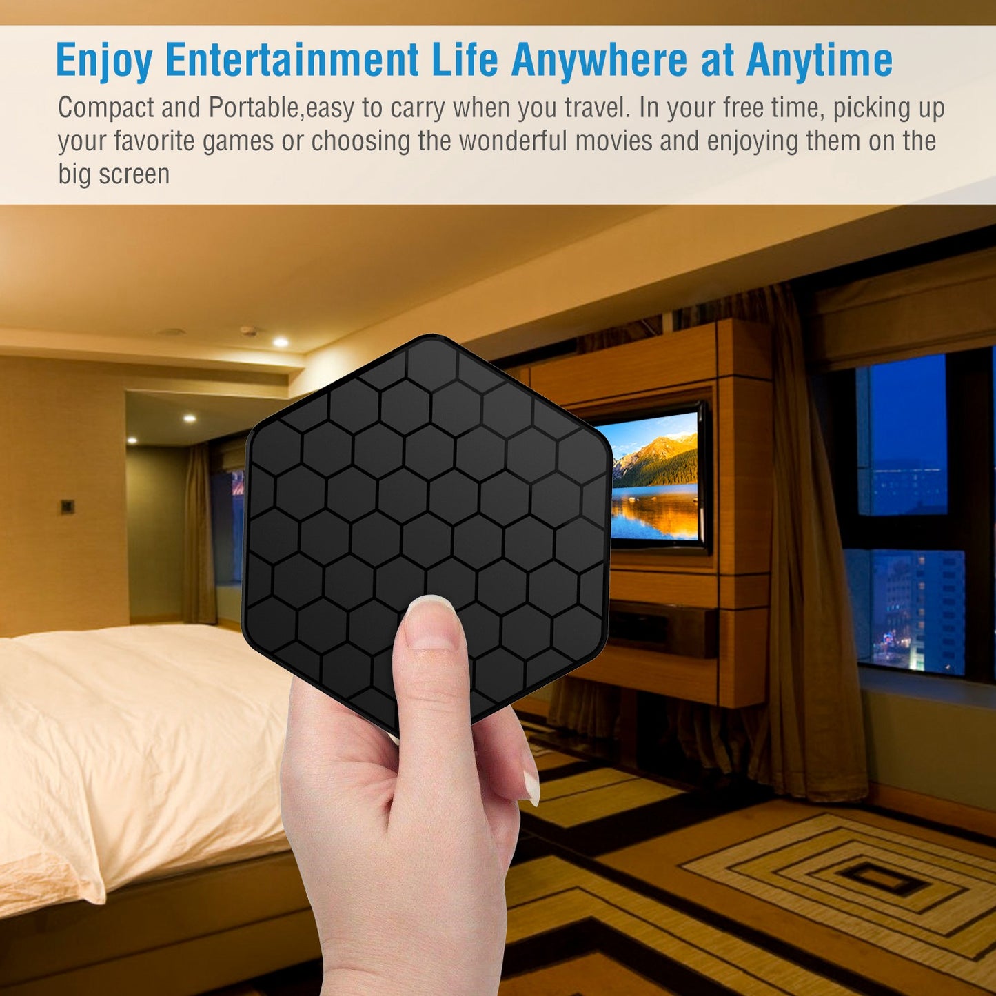 Android 7.1 TV Box Amlogic S912 Octa Core 3GB / 32GB UHD 4K Streaming Media Player