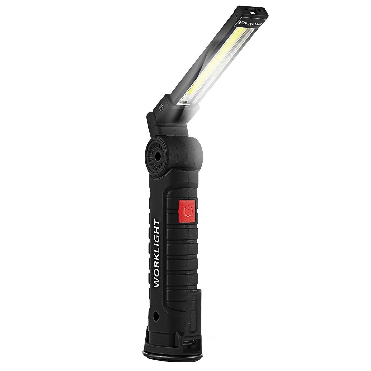 Rechargeable COB LED Slim Work Lights Folding Magnetic Flashlight