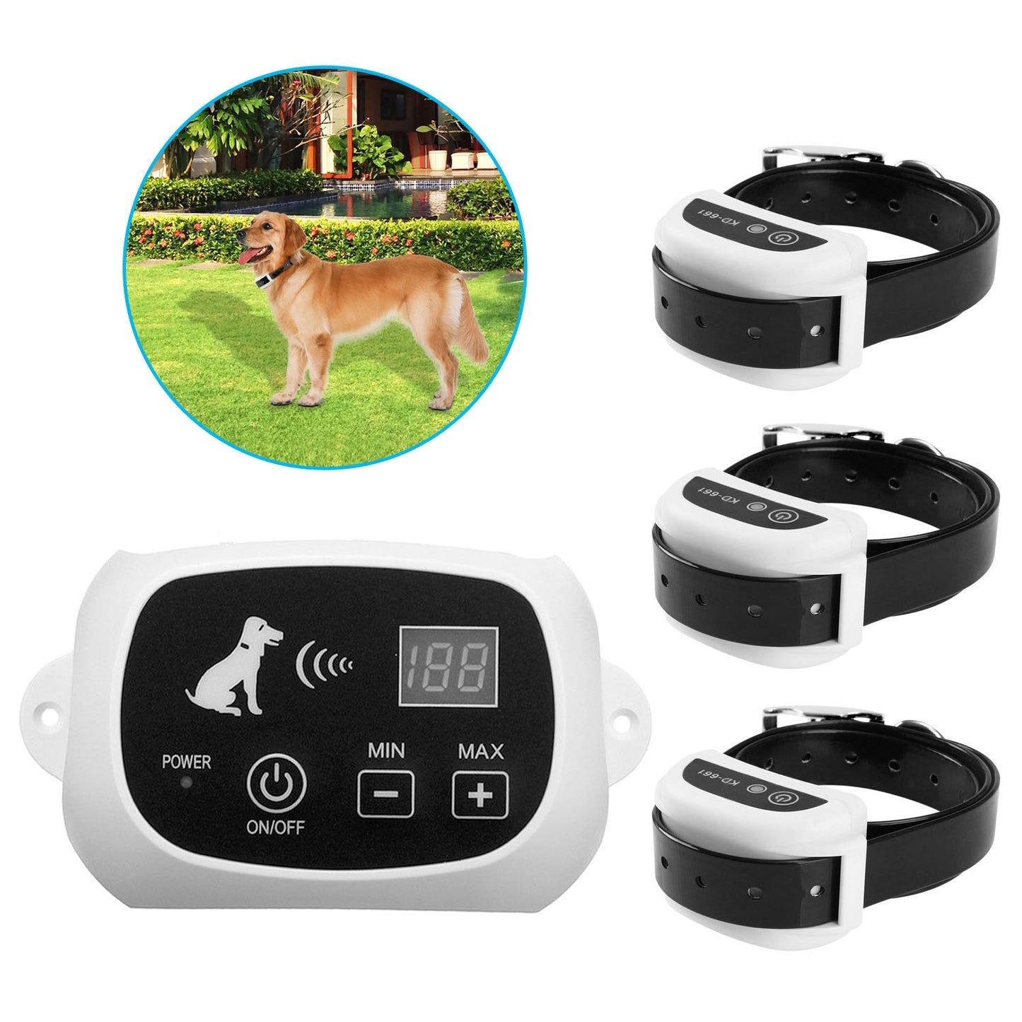 Rechargeable Wireless 1/2/3/3+ Dog Fence Training System