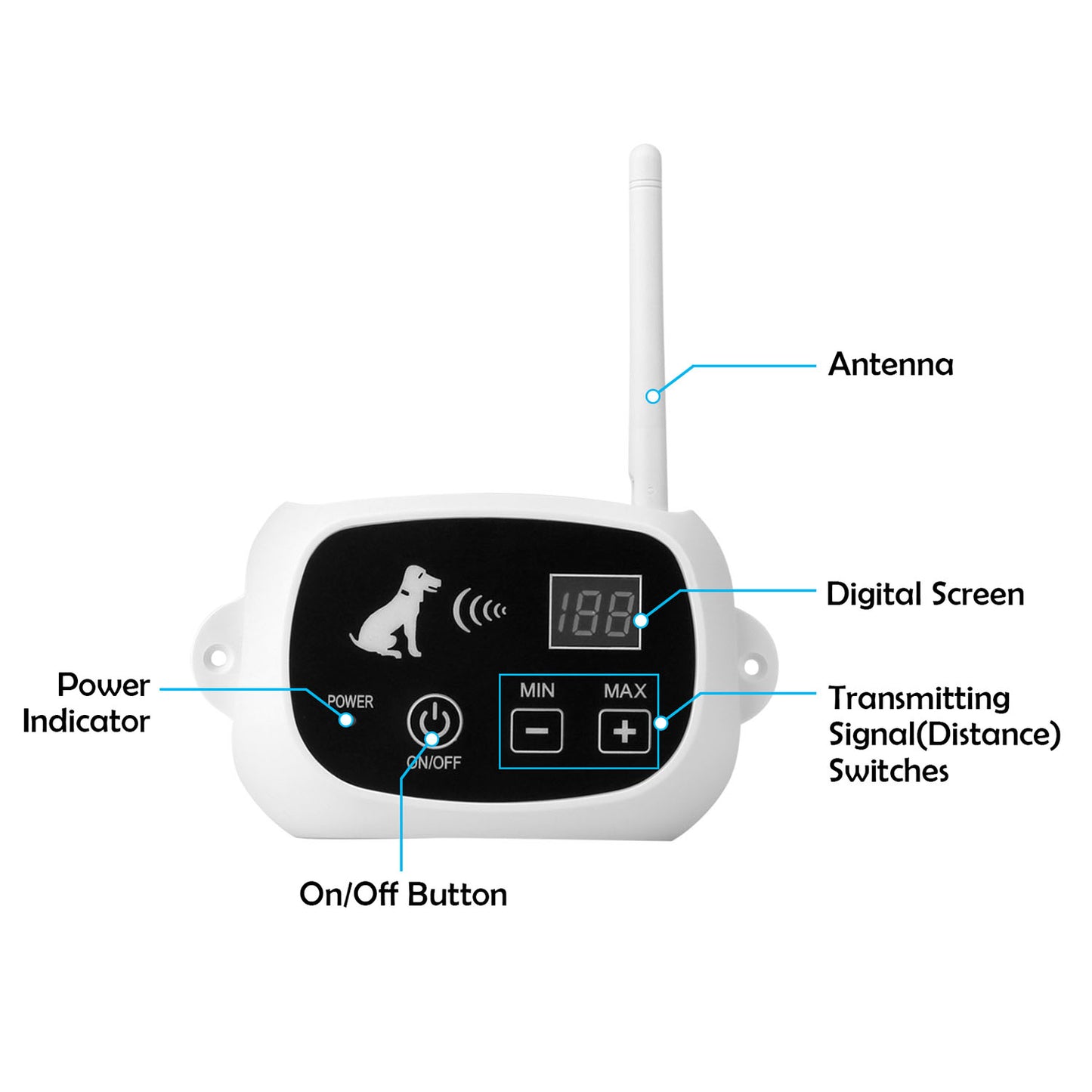 Rechargeable Wireless 1/2/3/3+ Dog Fence Training System