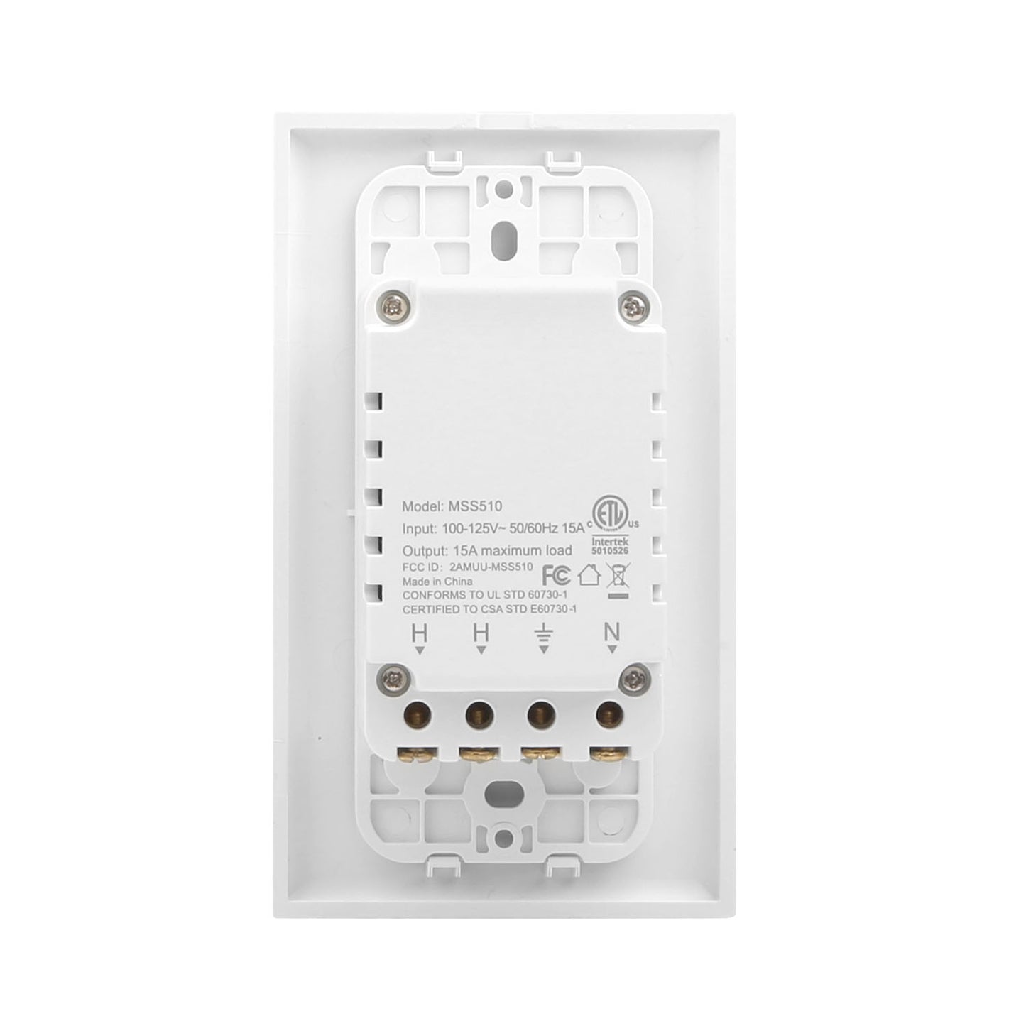 Smart WiFi Light Switch Touch In Wall Remote Controller