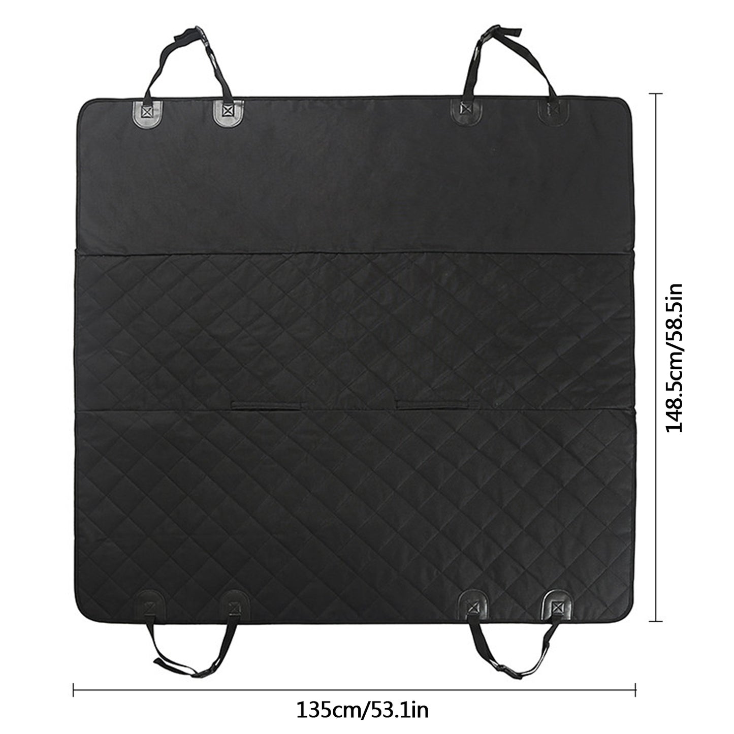 Waterproof Dog Car Seat Cover Scratchproof Pet Hammock Protector Rear Seat