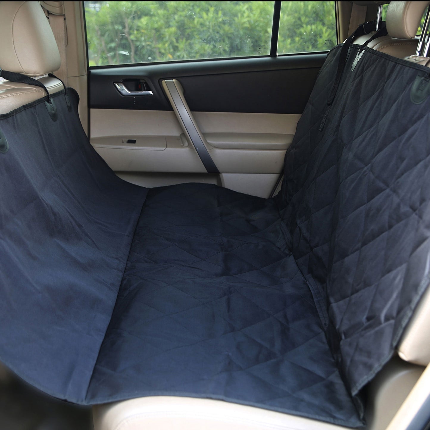 Waterproof Dog Car Seat Cover Scratchproof Pet Hammock Protector Rear Seat