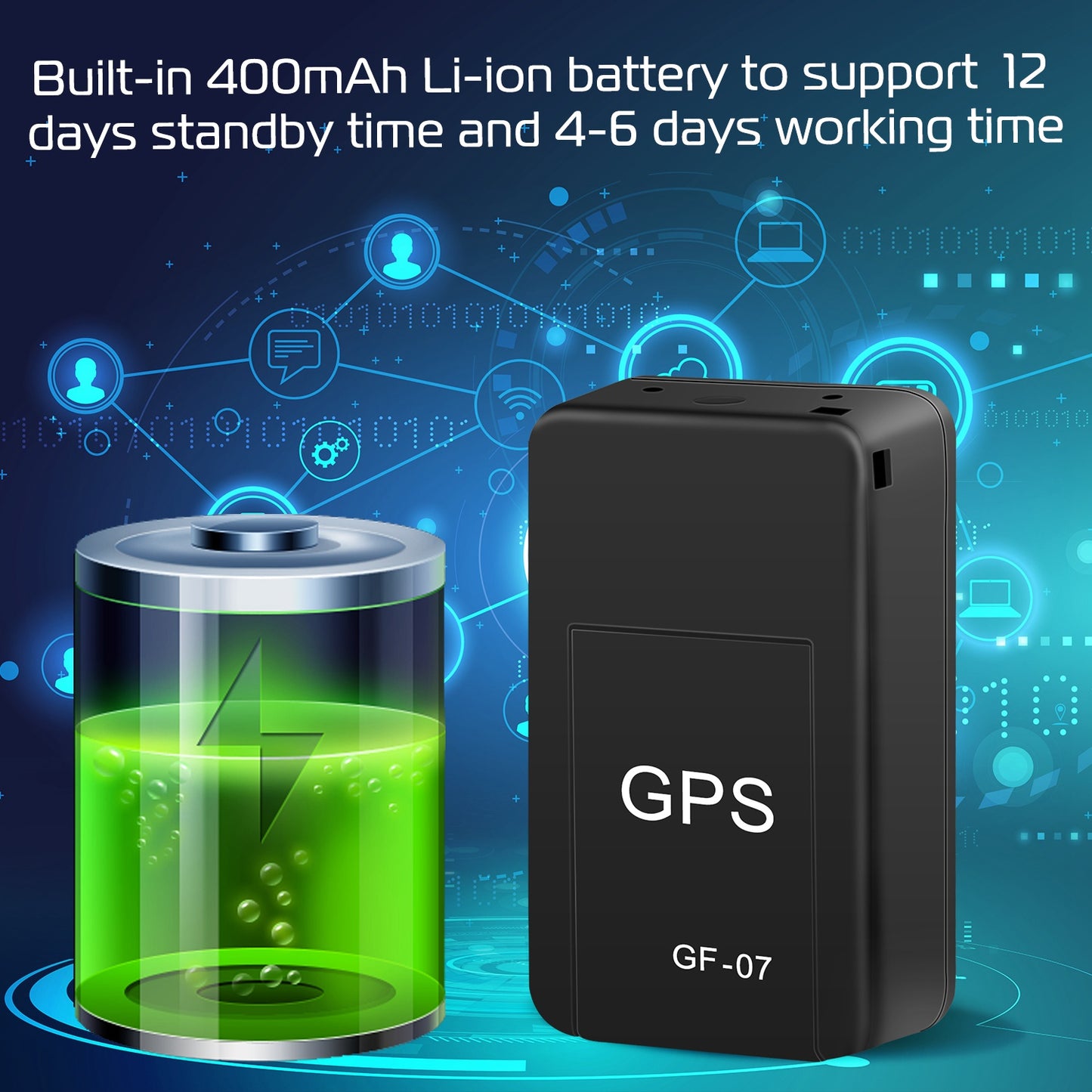 GPS Tracker Magnetic GSM GPRS GPS Tracker Anti-theft Car Kids Tracking Locator
